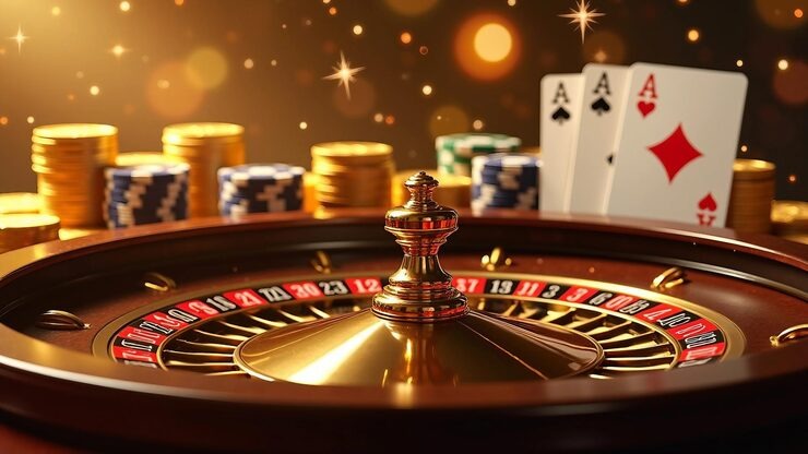 Slot game interface showing reel layout and payout table on gus777